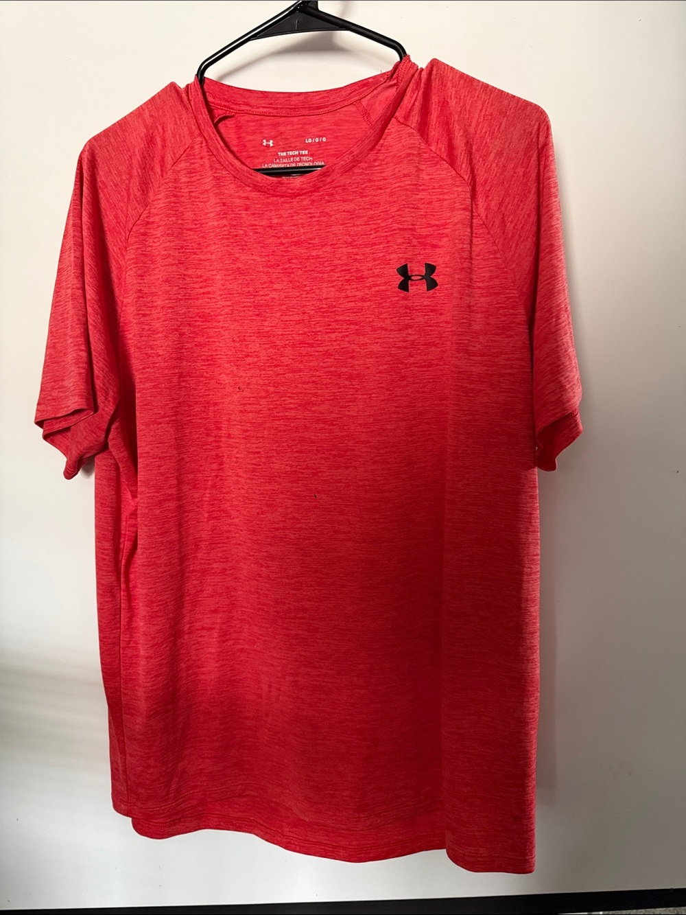 Under Armour Red Short-Sleeve Active Tee